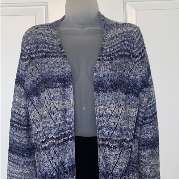 New Directions Cardigan Duster Sweater - Picture 1 of 5